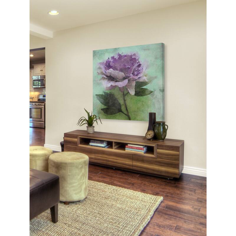 Marmont Hill 'Purple Delight' by Irena Orlov Painting Print on Canvas - Multi-Color