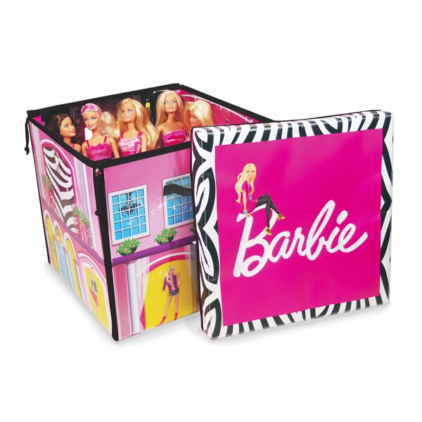 barbie zip bin