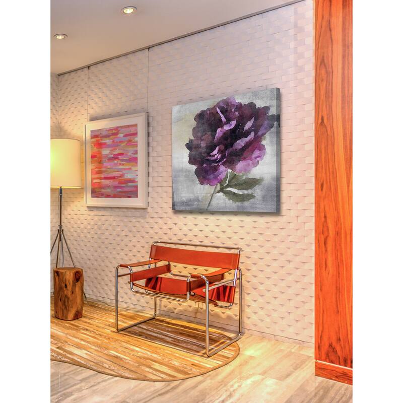 Marmont Hill 'Alone Flower' by Irena Orlov Painting Print on Canvas - Multi-Color