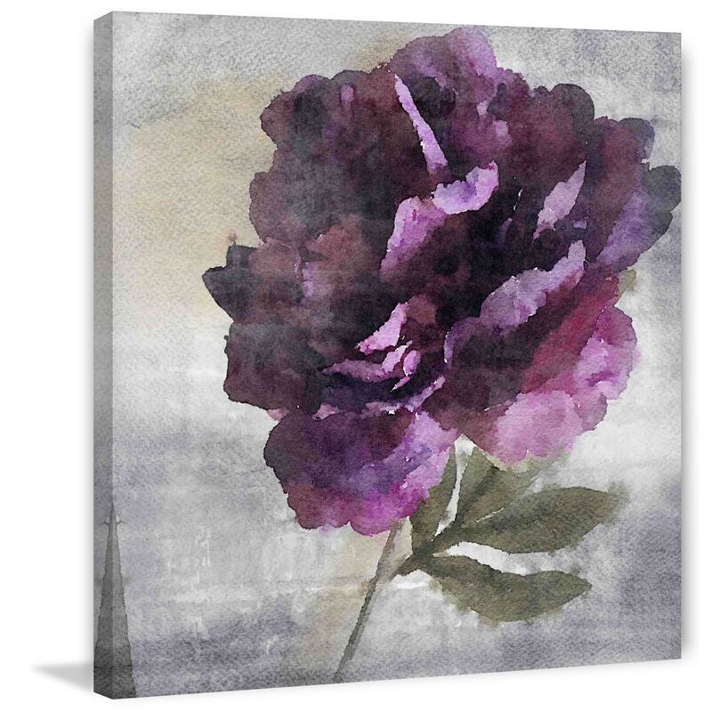 Marmont Hill 'Alone Flower' by Irena Orlov Painting Print on Canvas - Multi-Color