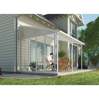Palram 3 Series Patio Cover Side Wall Free Shipping Today Palram 3 Series Patio Cover Side Wall