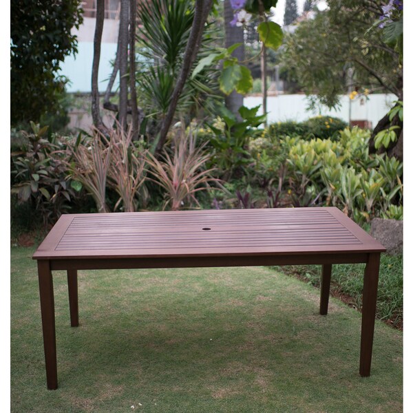 Como Rectangular Indoor/ Outdoor Dining Table Free Shipping Today