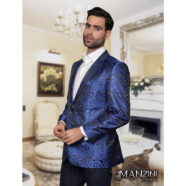 Men's Manzini Royal Woven sport coat