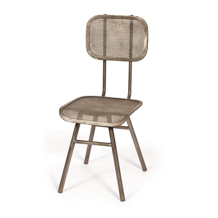 Vintage Steel Beckons Back Chair