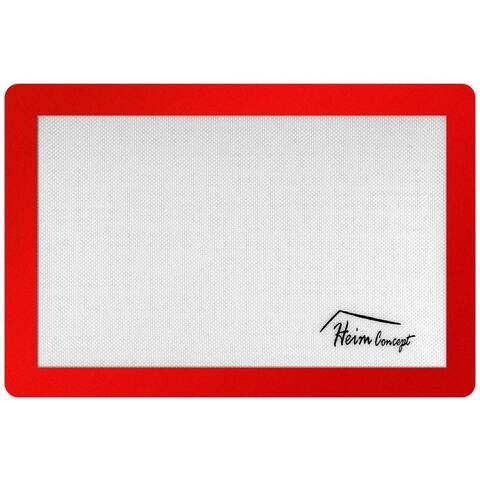 Premium Silicone Baking Mats 2PC Set, Heim Concept Professional Grade Non-Stick And Heat Resistant Liner Cooking Baking Sheet