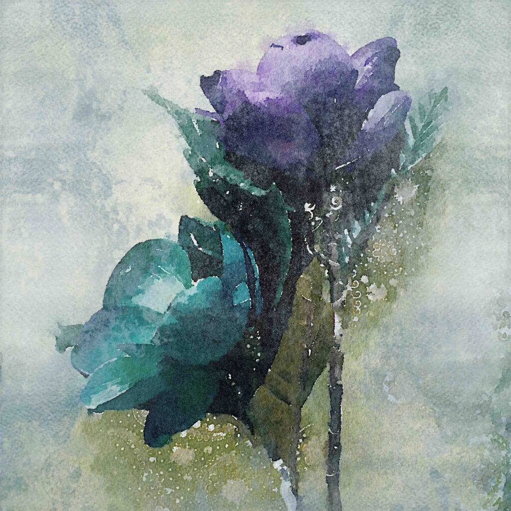 Marmont Hill 'Romantic Arrangement' by Irena Orlov Painting Print on Canvas - Multi-Color