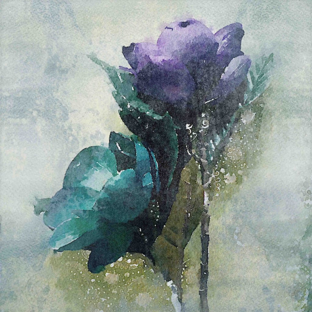 Marmont Hill 'Romantic Arrangement' by Irena Orlov Painting Print on Canvas - Multi-Color