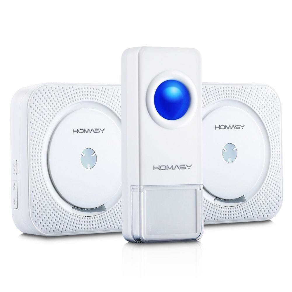 Homasy Door Bell Wireless Door Chimes Contemporary Doorbell - N/A
