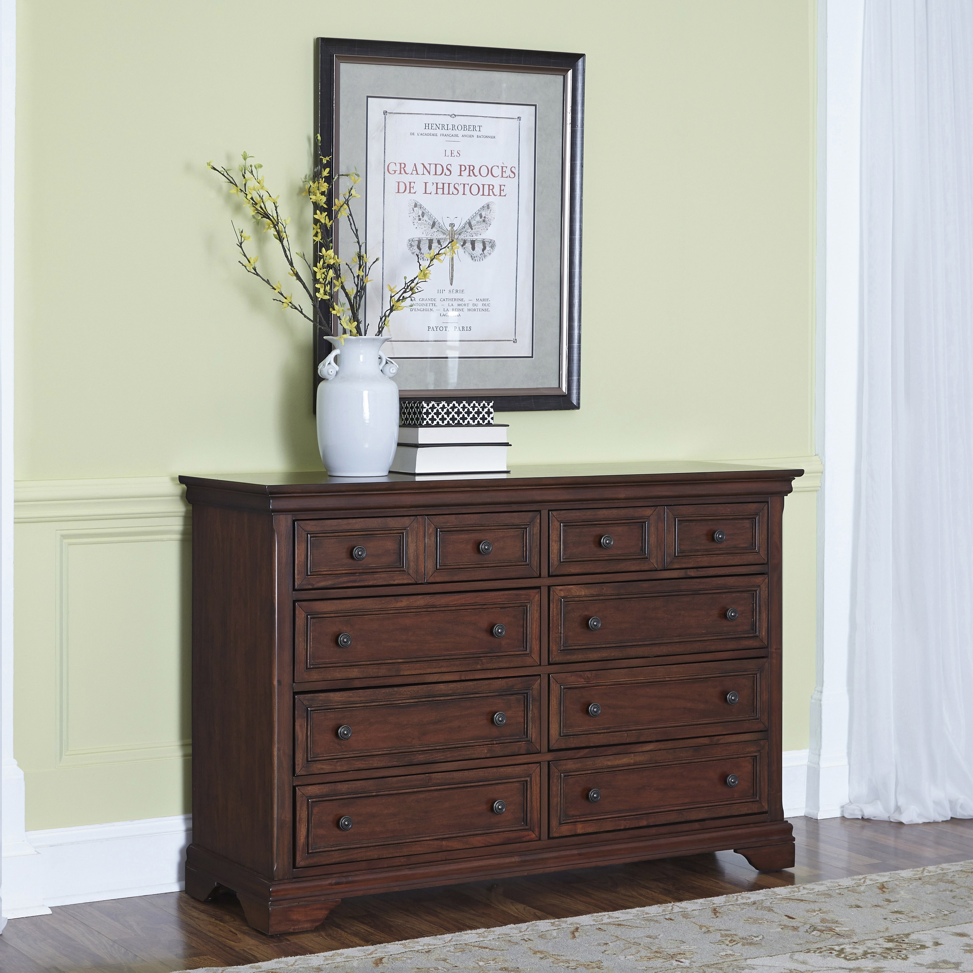 Shop Lafayette Dresser And Optional Mirror By Home Styles Free