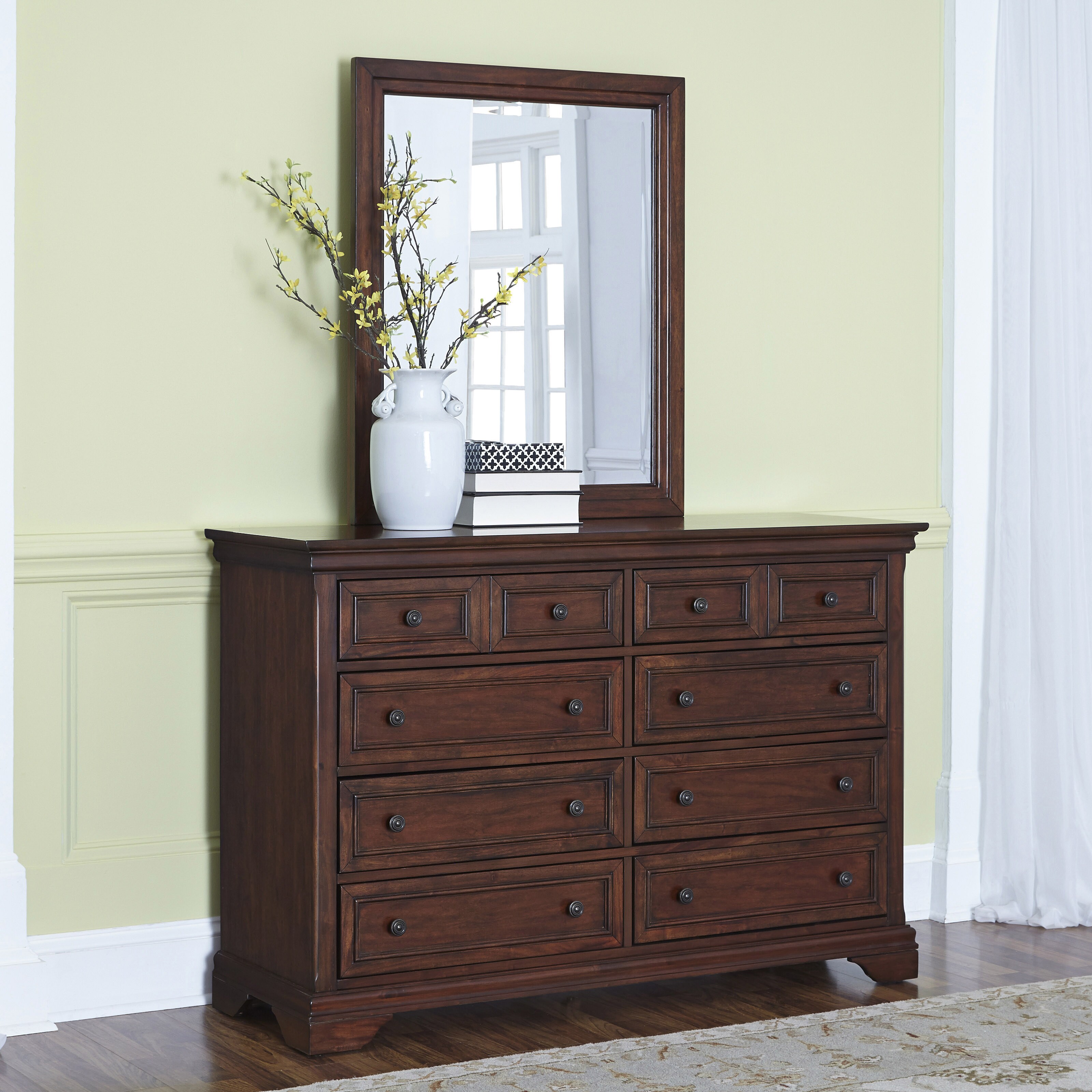 Shop Lafayette Dresser And Optional Mirror By Home Styles