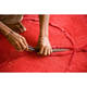 preview thumbnail 16 of 16, Handmade Indo Poppy Rug (India)
