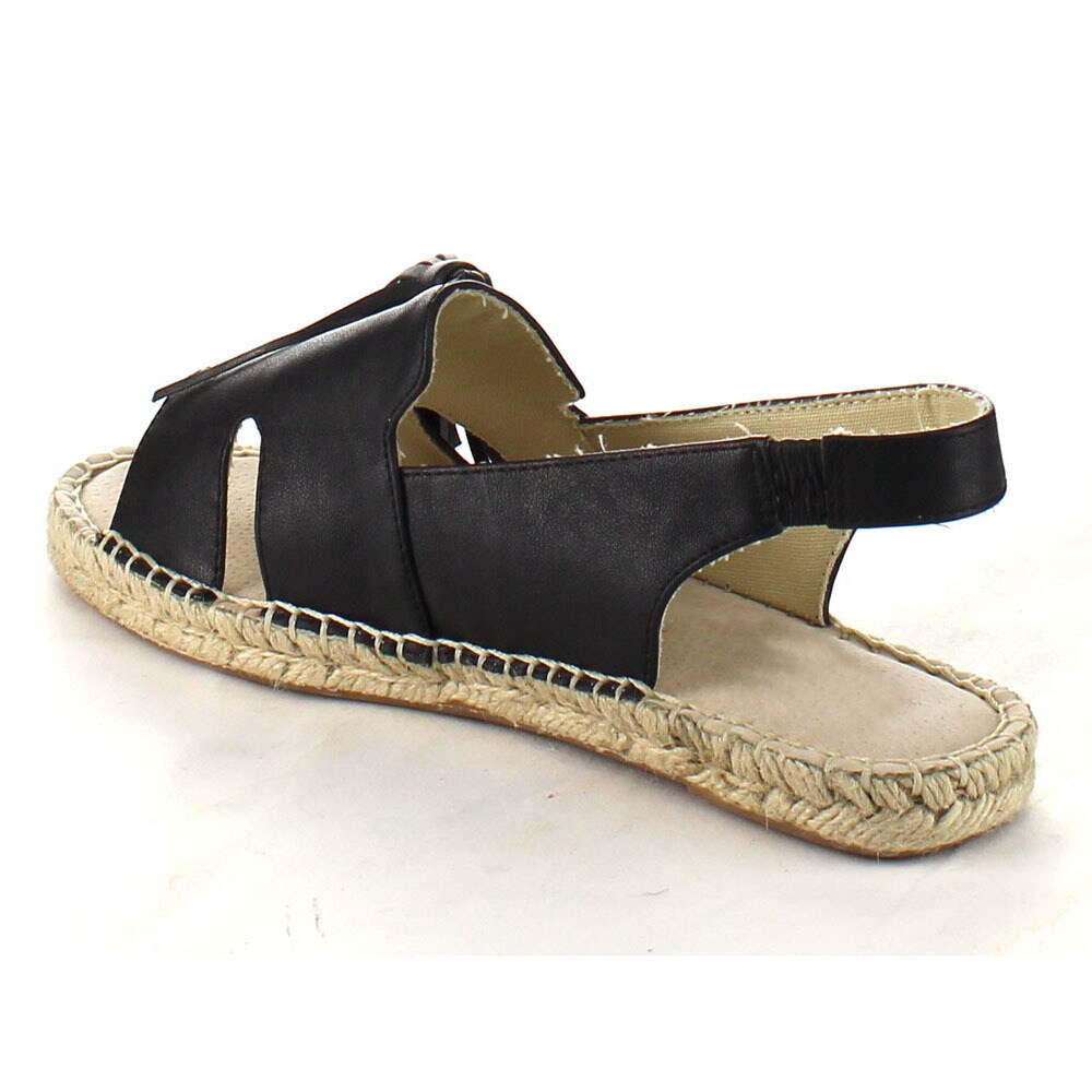 slingback espadrilles flat