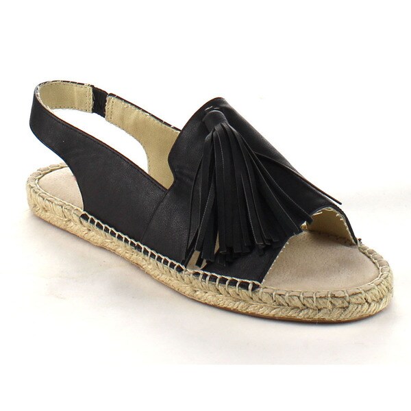 slingback espadrilles flat