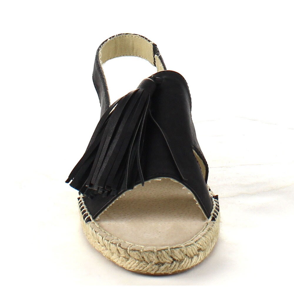 slingback espadrilles flat