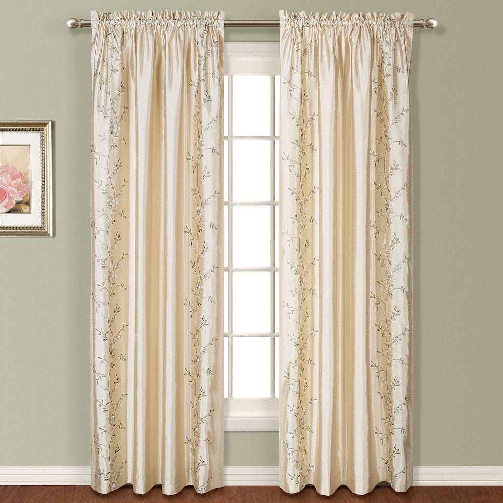 Luxury Collection Addison Grommet Top Curtain Panel Pair