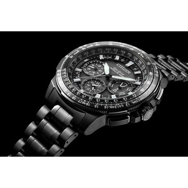 citizen promaster navihawk gps black super titanium