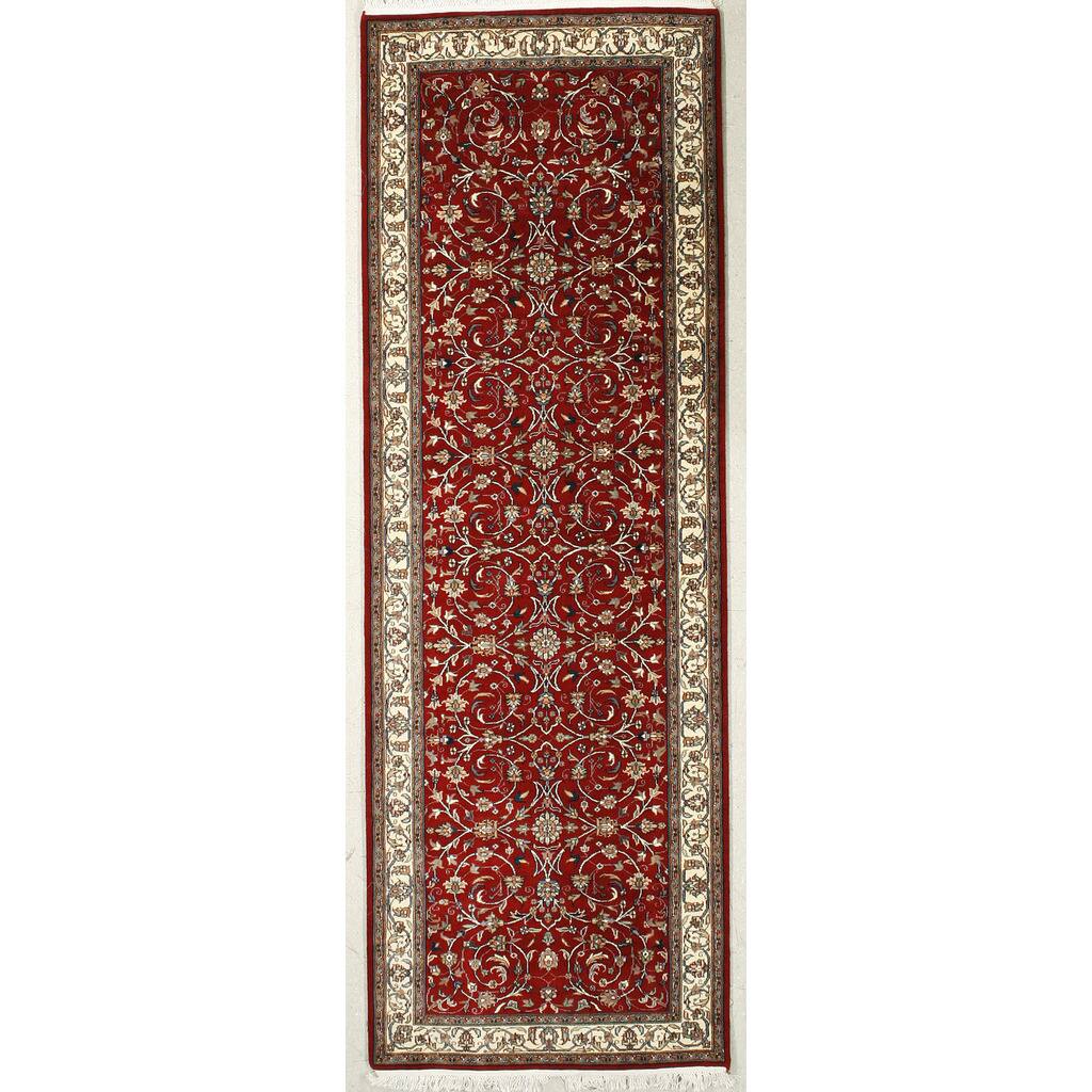 Hand Knotted Flat Weave Runner Rug