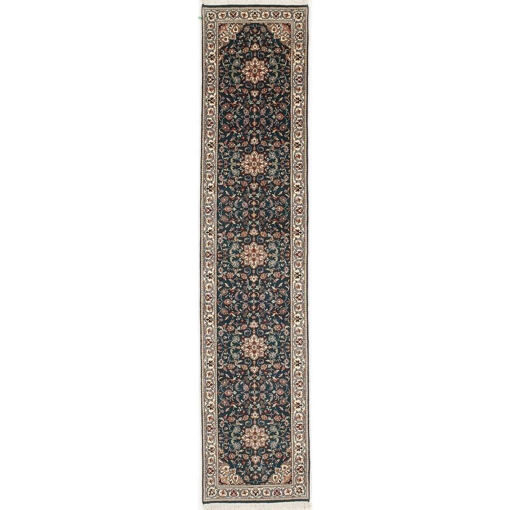 Hand Knotted Flat Weave Runner Rug