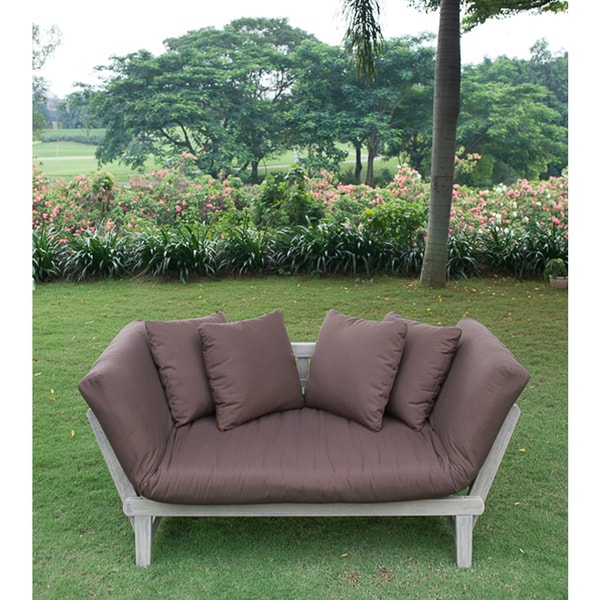 Cambridge Casual West Lake Convertible Sofa Daybed - Cappuccino Brown
