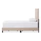 Baxton Studio Penelope Modern and Contemporary Beige or Grey Upholstered Twin Size Tufting Platform Bed - Thumbnail 7