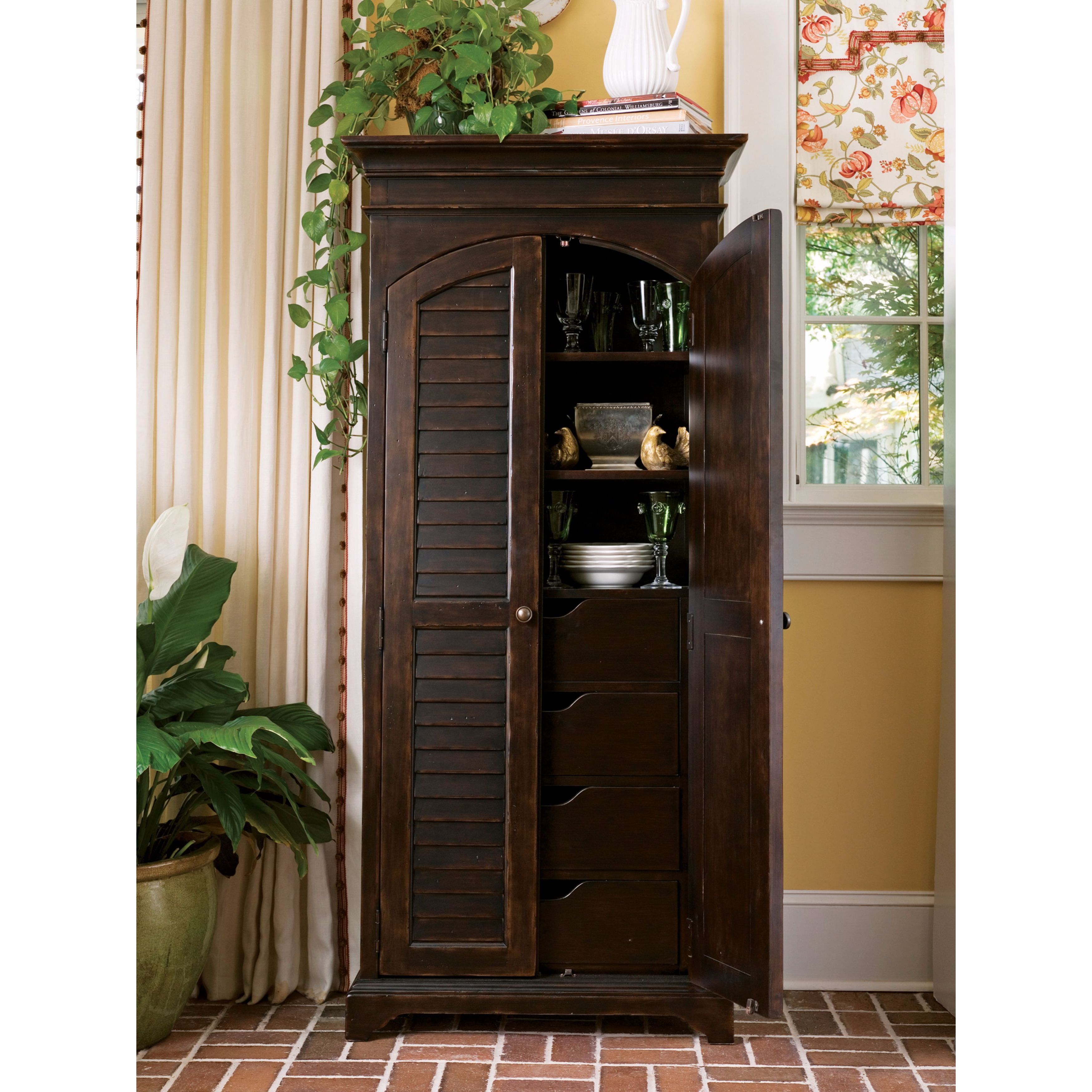 Shop Paula Deen Home Tobacco Utility Cabinet Free Shipping Today