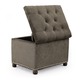 preview thumbnail 18 of 17, Adeco High End Classy Tufted Storage Bench Ottoman Footstool
