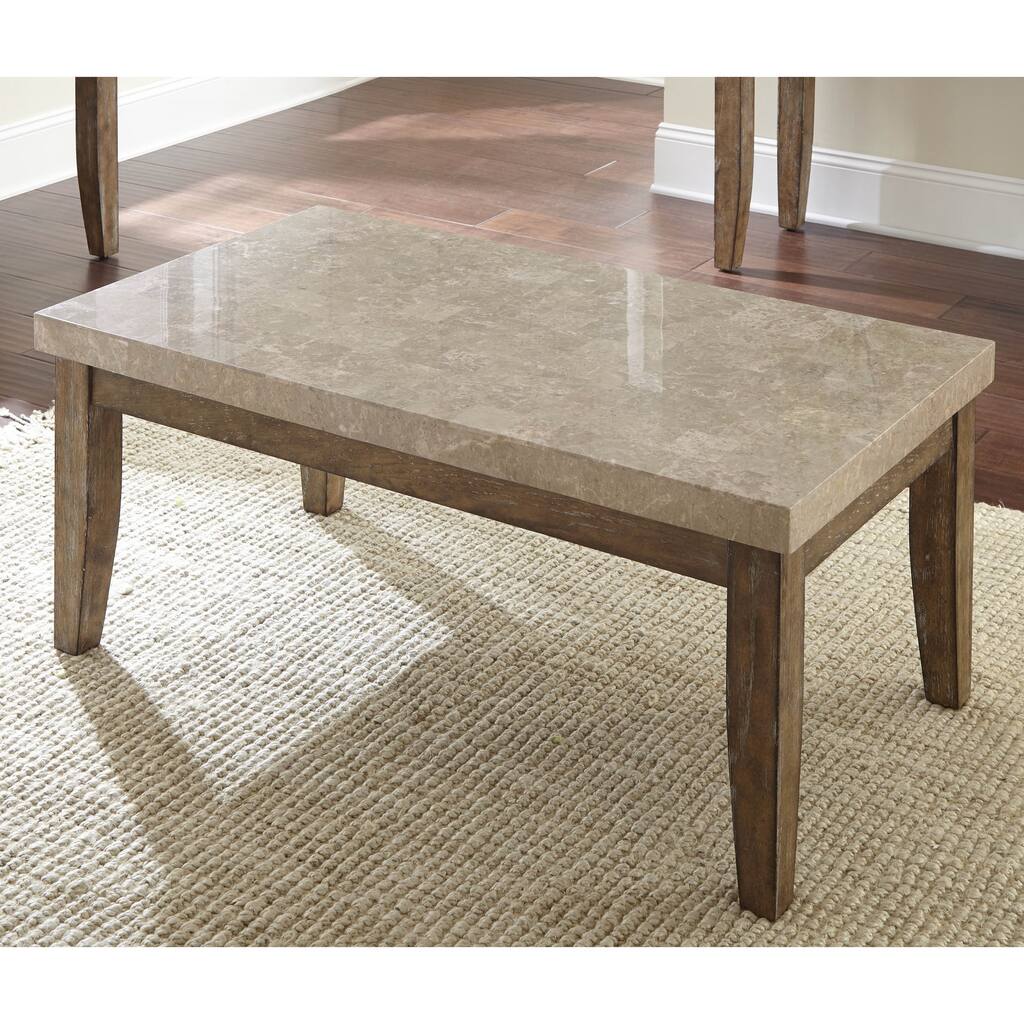 Steve Silver Fulham Marble Top Coffee Table