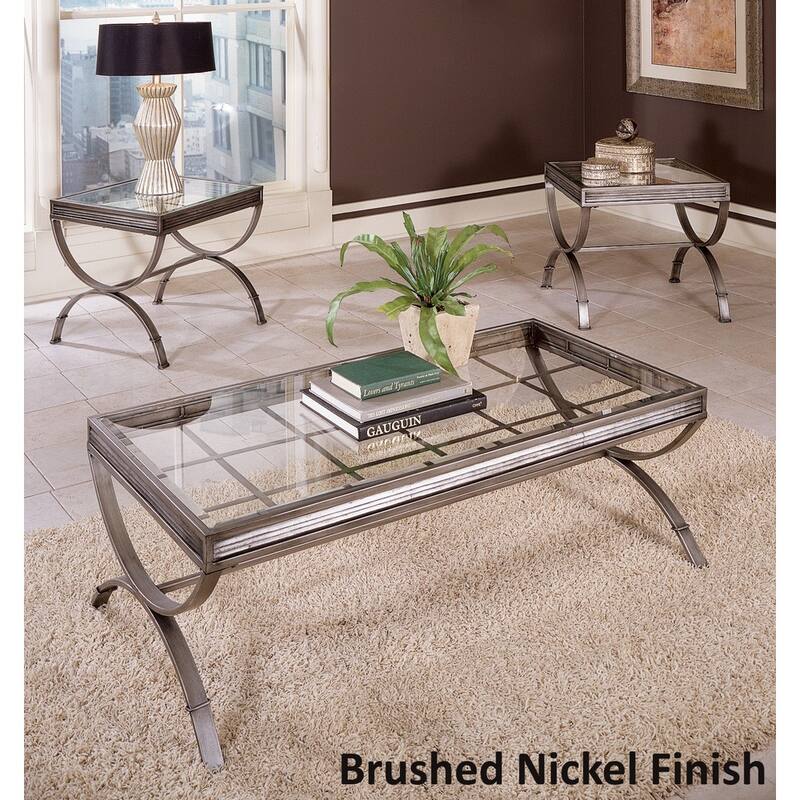 Steve Silver Ellesmore Table Set - Grey