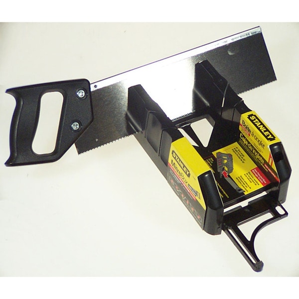 Stanley Hand Tools 19800 Saw Storage Mitre Box With Saw Free