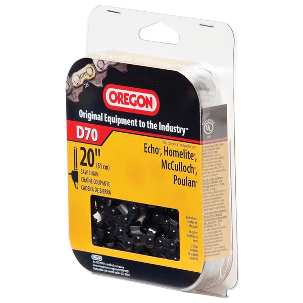 Oregon D70 20" Full Chisel Cutting Chain