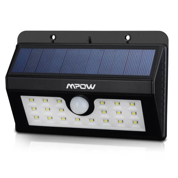 Mpow Super Bright 20 LED Bulb Solar Powered Outdoor Motion Sensor ... Mpow Super Bright 20 LED Bulb Solar Powered Outdoor Motion Sensor ...