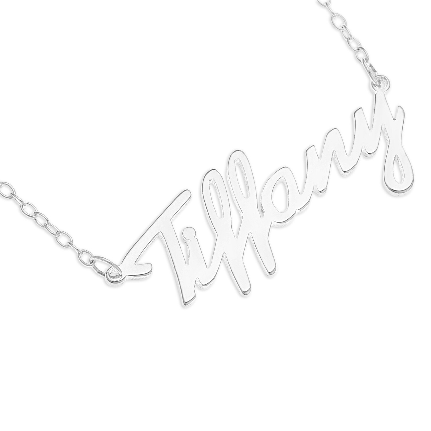 gold name necklace tiffany