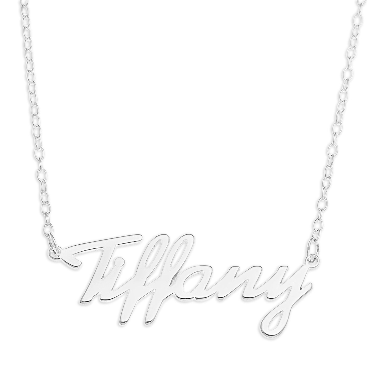 tiffany personalized name necklace