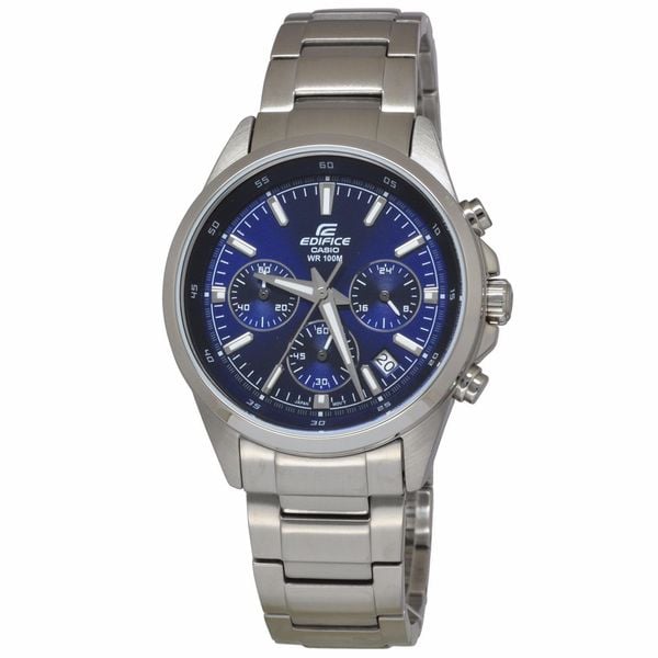 edifice casio wr100m blue