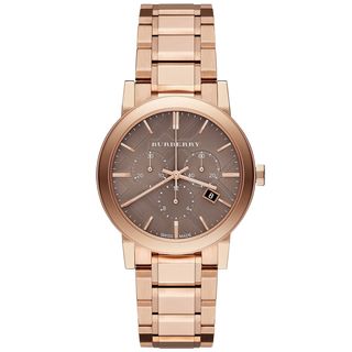 burberry rose gold watch men