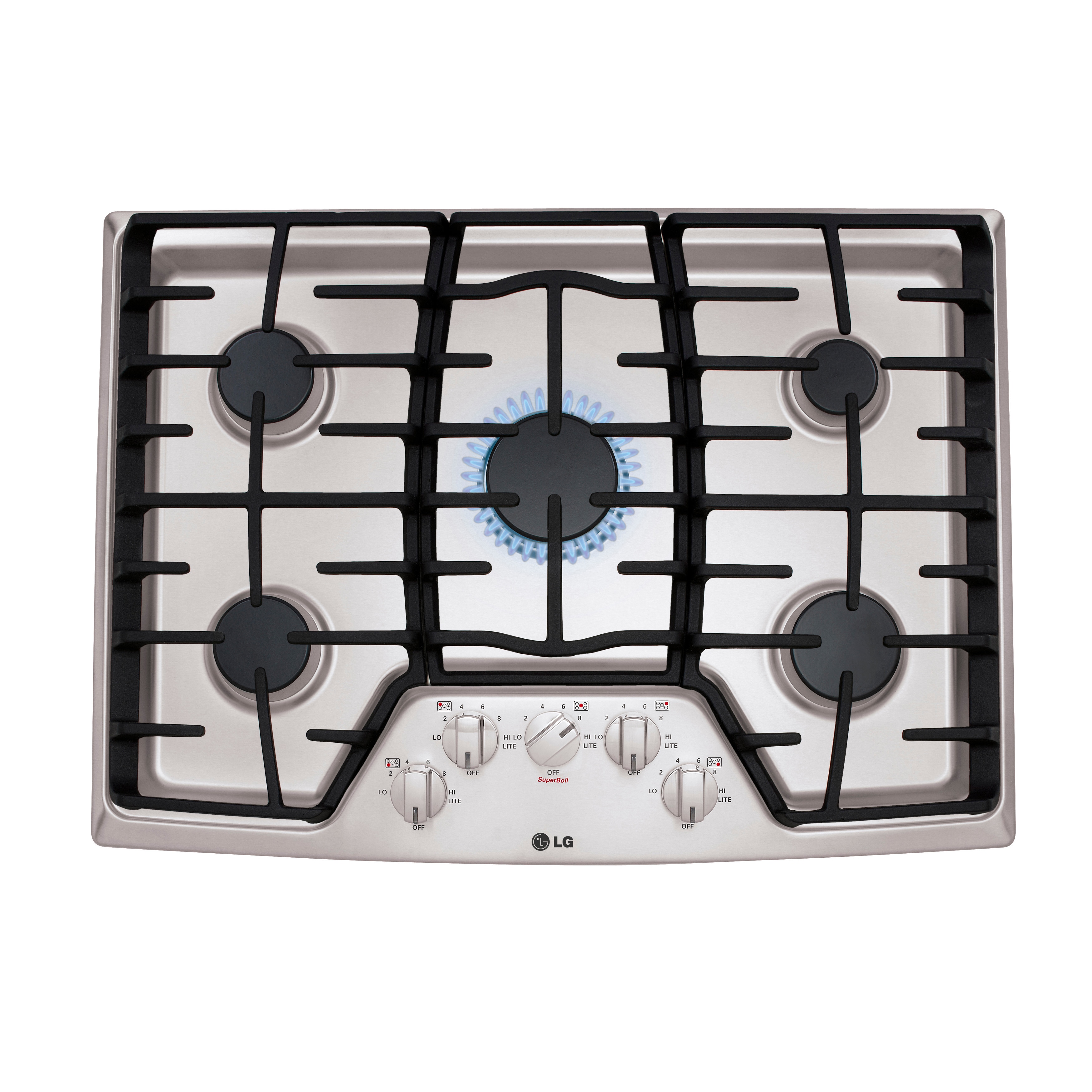 Shop 30 Inch 5 Sealed Burner Gas Cooktop Free Shipping Today