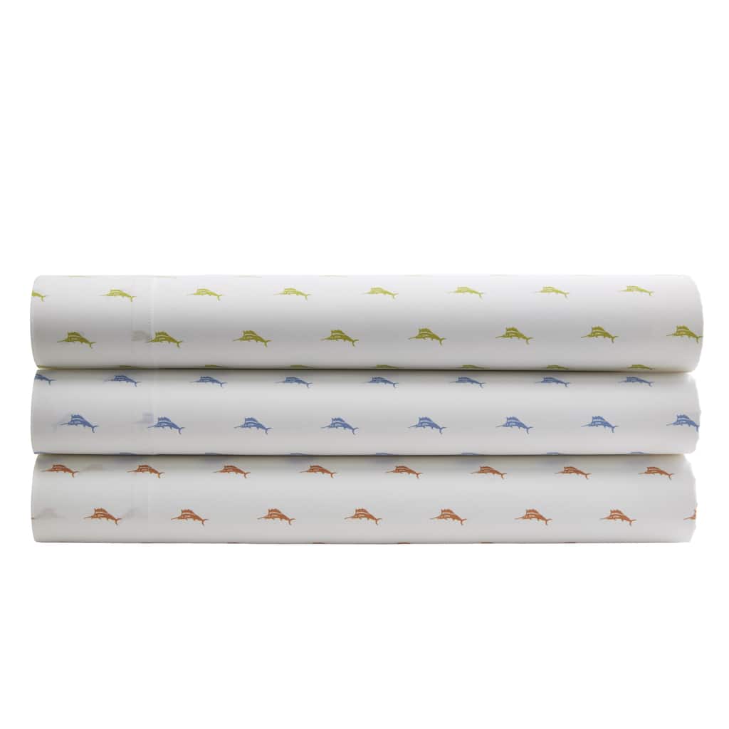 Tommy Bahama Sailfish Cotton Percale Sheet Sets