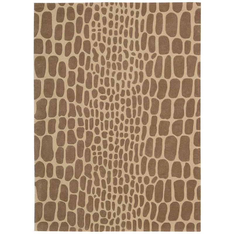 Nourison Ma04 Zambiana MA403 Area Rug - 8' x 10' 6" - Beige - Rectangle