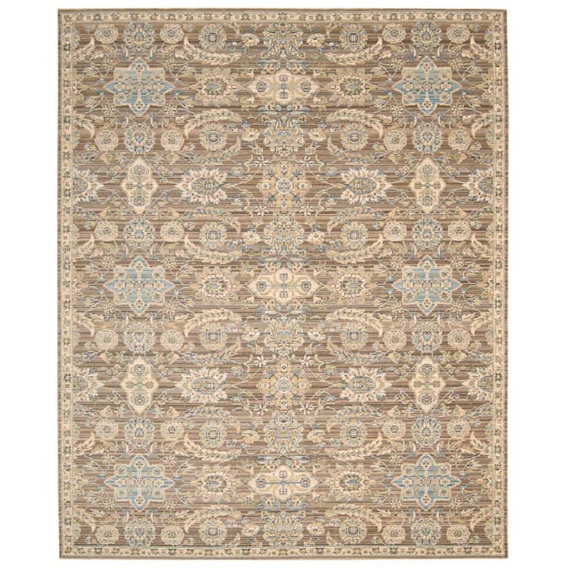 Nourison Timeless TML14 Area Rug - 5'6" x 8' - Brown - Rectangle