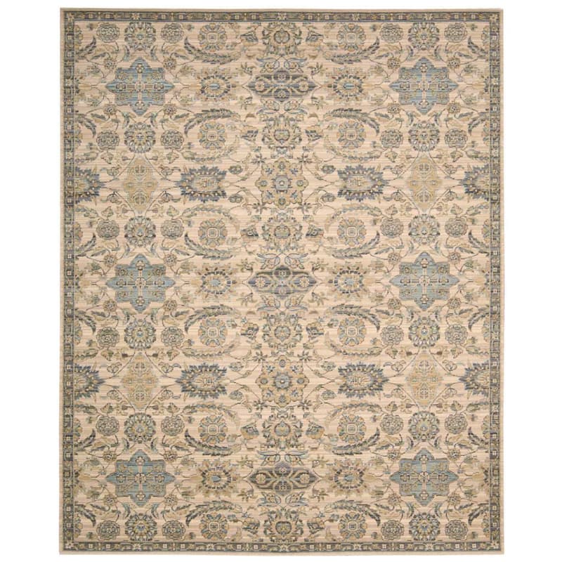 Nourison Timeless TML14 Area Rug - 5' 6" x 8' - Beige - Rectangle