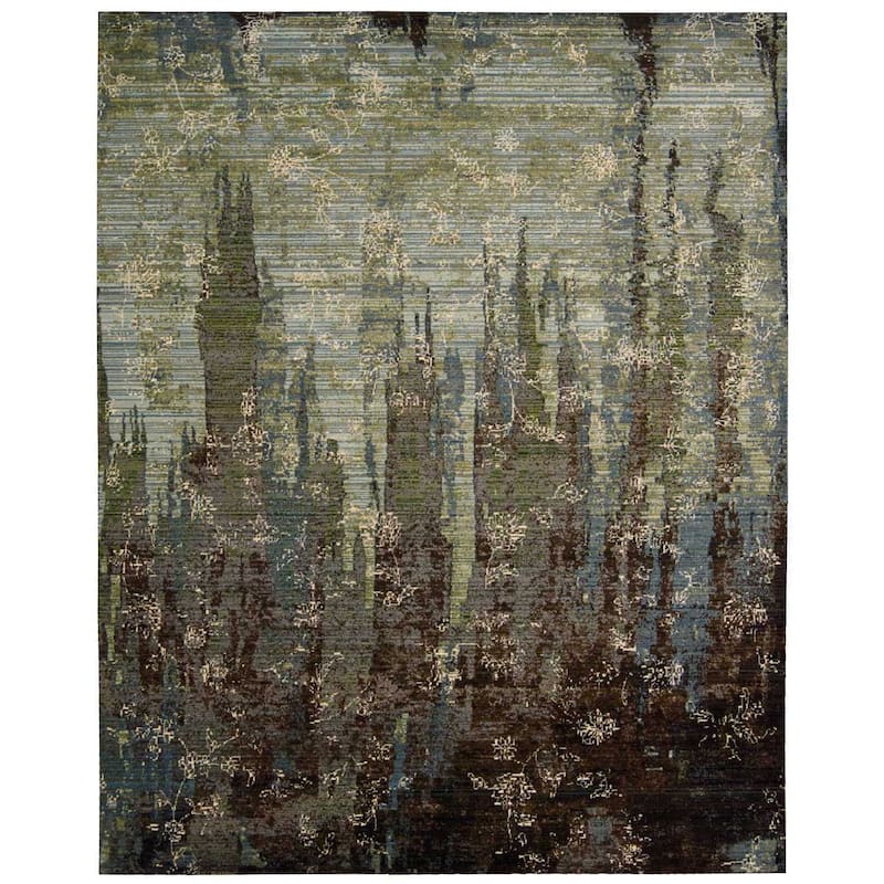 Nourison Rhapsody RH006 Area Rug - Multi - 5'6" x 8'