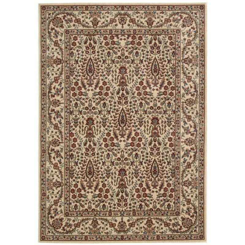 Nourison Persian Arts Area Rug - Ivory - 5'3" x 7'5" - Runner/Rectangle