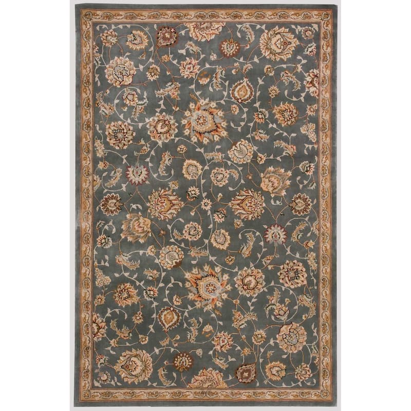 Nourison Hand-tufted Area Rug - 5' 6" x 8' 6" - Grey - Rectangle