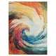 preview thumbnail 2 of 26, Nourison Celestial Abstract Modern Multicolored Colorful Wave Area Rug