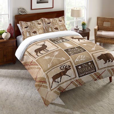 Laural Home Rustic Cabin Comforter