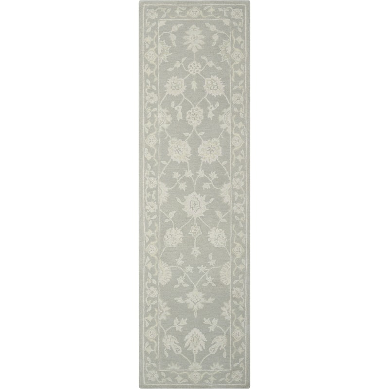 Nourison Zephyr Area Rug - 2' 3" x 8' - Light Taupe - Runner