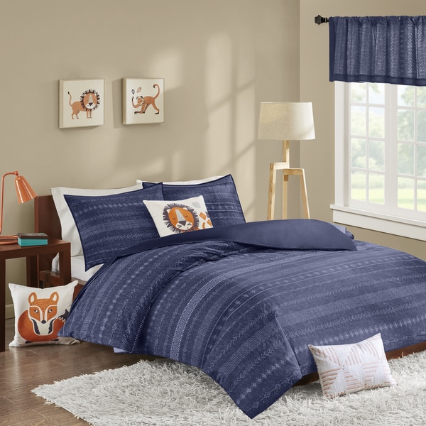 INK+IVY Kids Oliver Cotton Duvet Cover Set