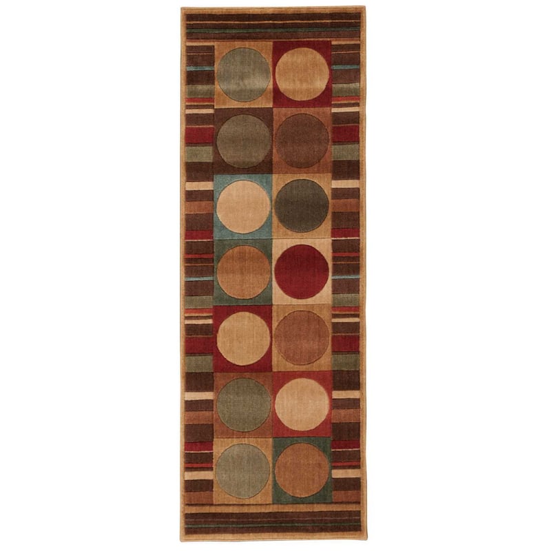 Nourison Somerset Mid-century Area Rug - 2' x 5'9" Runner - Multi - Rectangle
