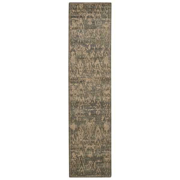 slide 2 of 23, Nourison Silken Allure SLK17 Area Rug 2' 5" x 10' - Grey - Runner