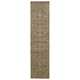 preview thumbnail 11 of 30, Nourison Silken Allure SLK15 Area Rug 2'5" x 10' Runner - Dark Beige - Runner/Rectangle
